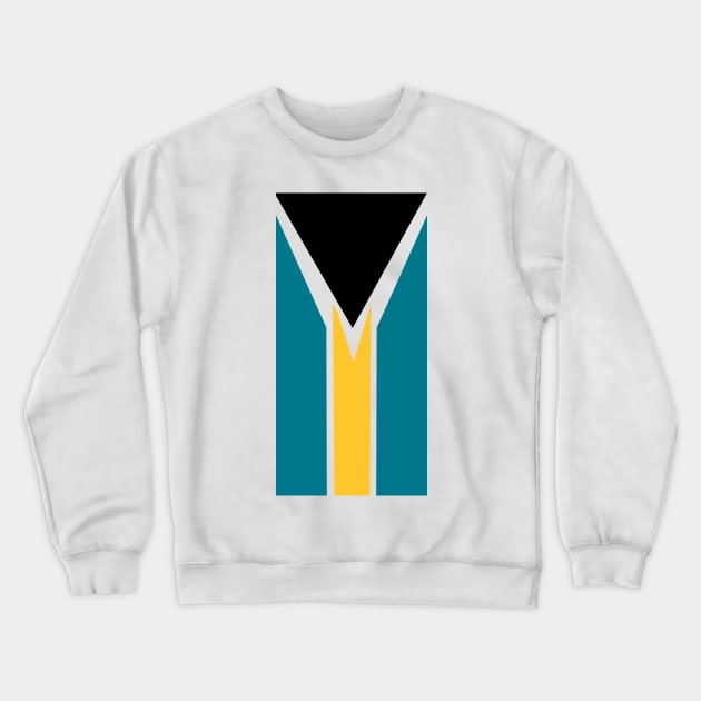 Bahamas Flag Crewneck Sweatshirt by Historia